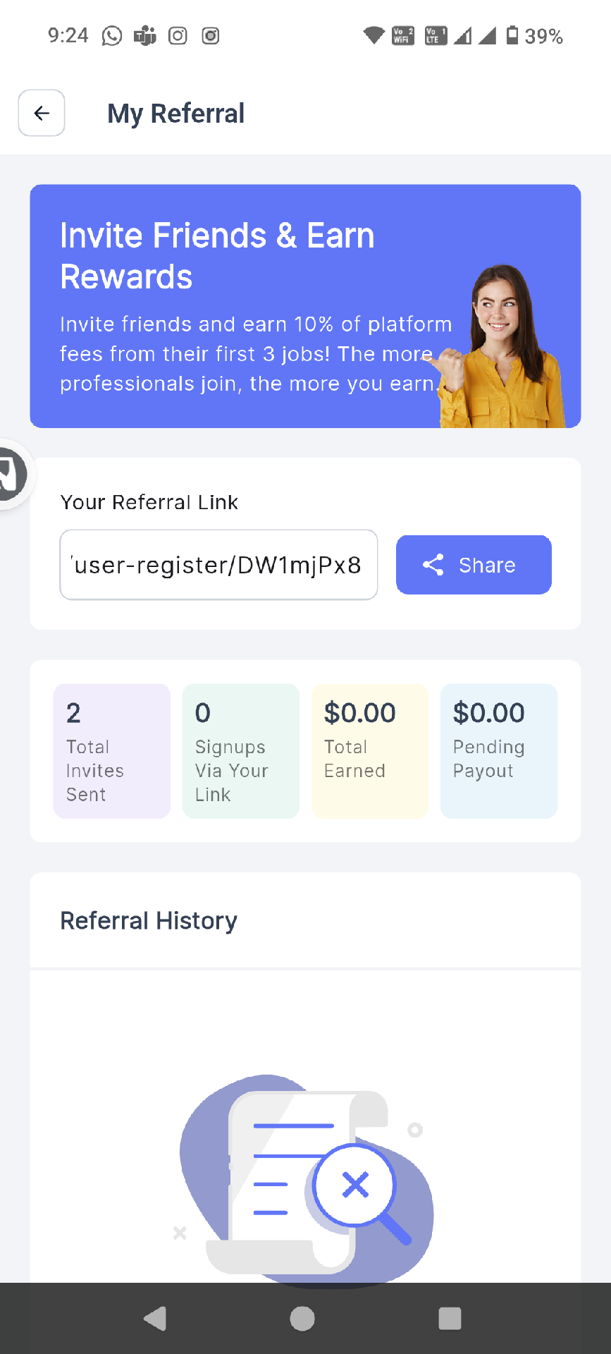 design options and android